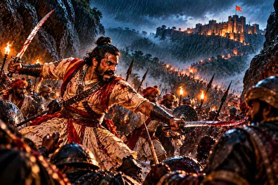बाजीप्रभूंची पावनखिंड | महाराजांसाठी दिले सर्वोच्च बलिदान