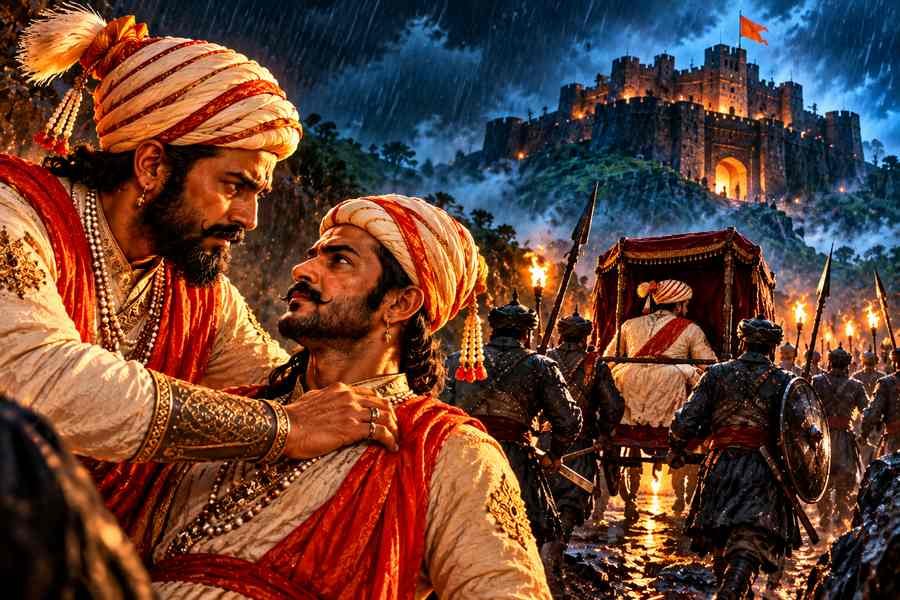 शिवा काशीदचे बलिदान | पन्हाळगडातून शिवरायांची थरारक सुटका