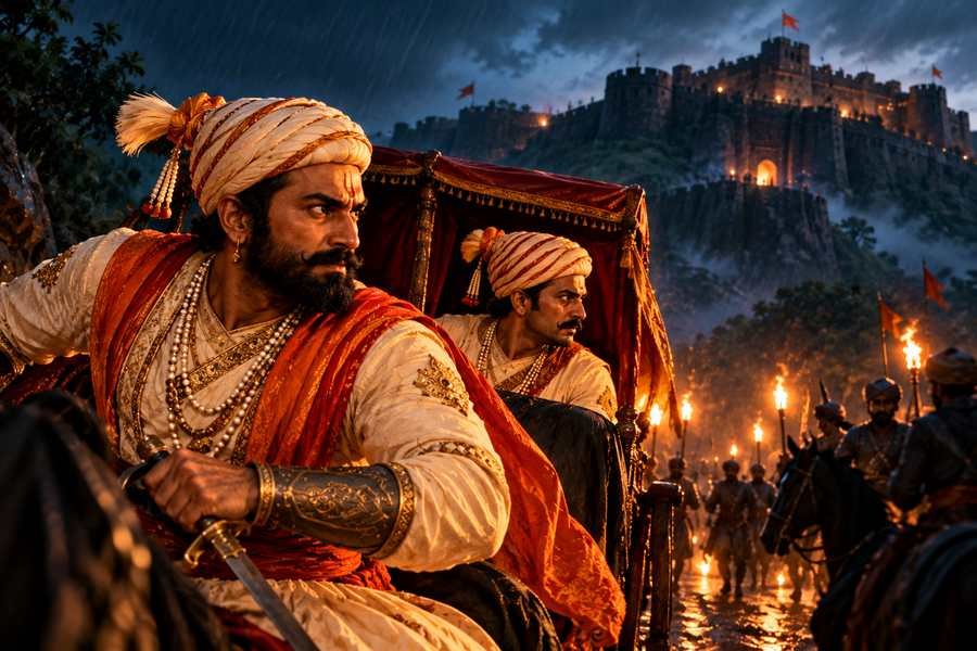 पन्हाळगडाचा वेढा: पन्हाळगडातून शिवरायांची थरारक सुटका