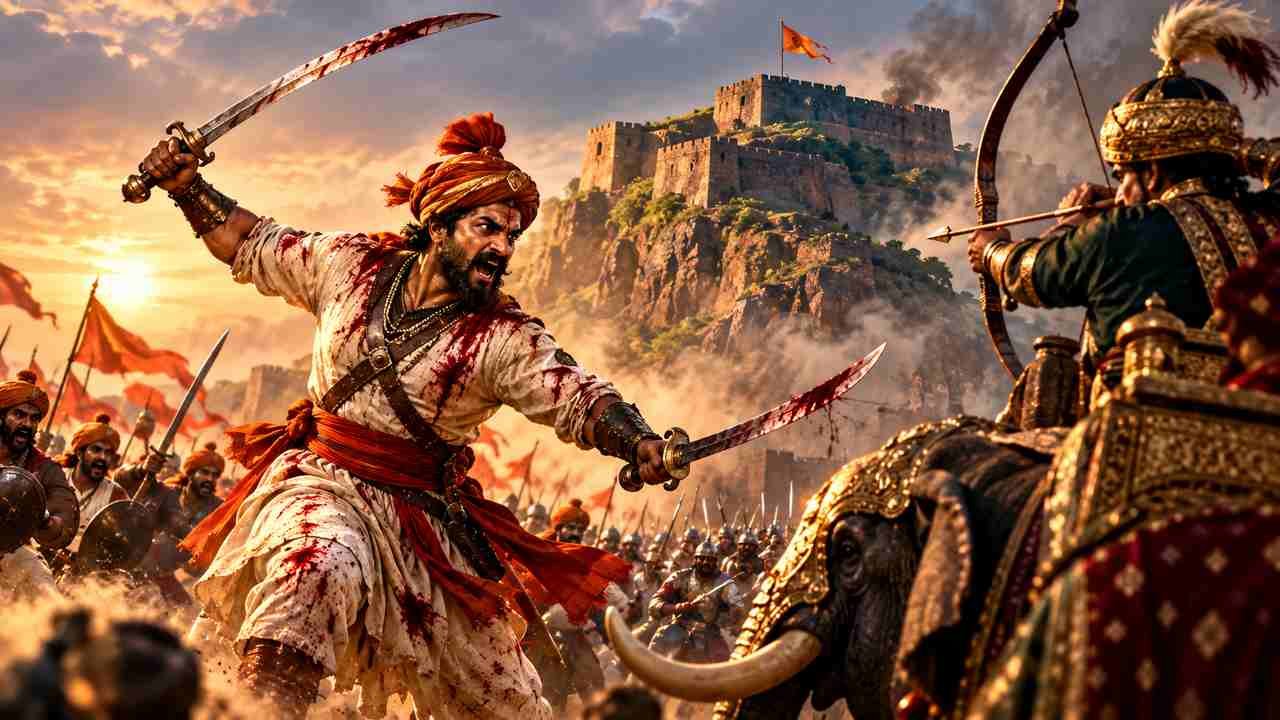मुरारबाजींचा पुरंदरचा रणसंग्राम | मराठी ऐतिहासिक कथा